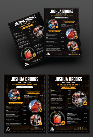 Menu Design by artbitin