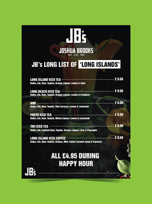 Menu Design by Fusionex Studio