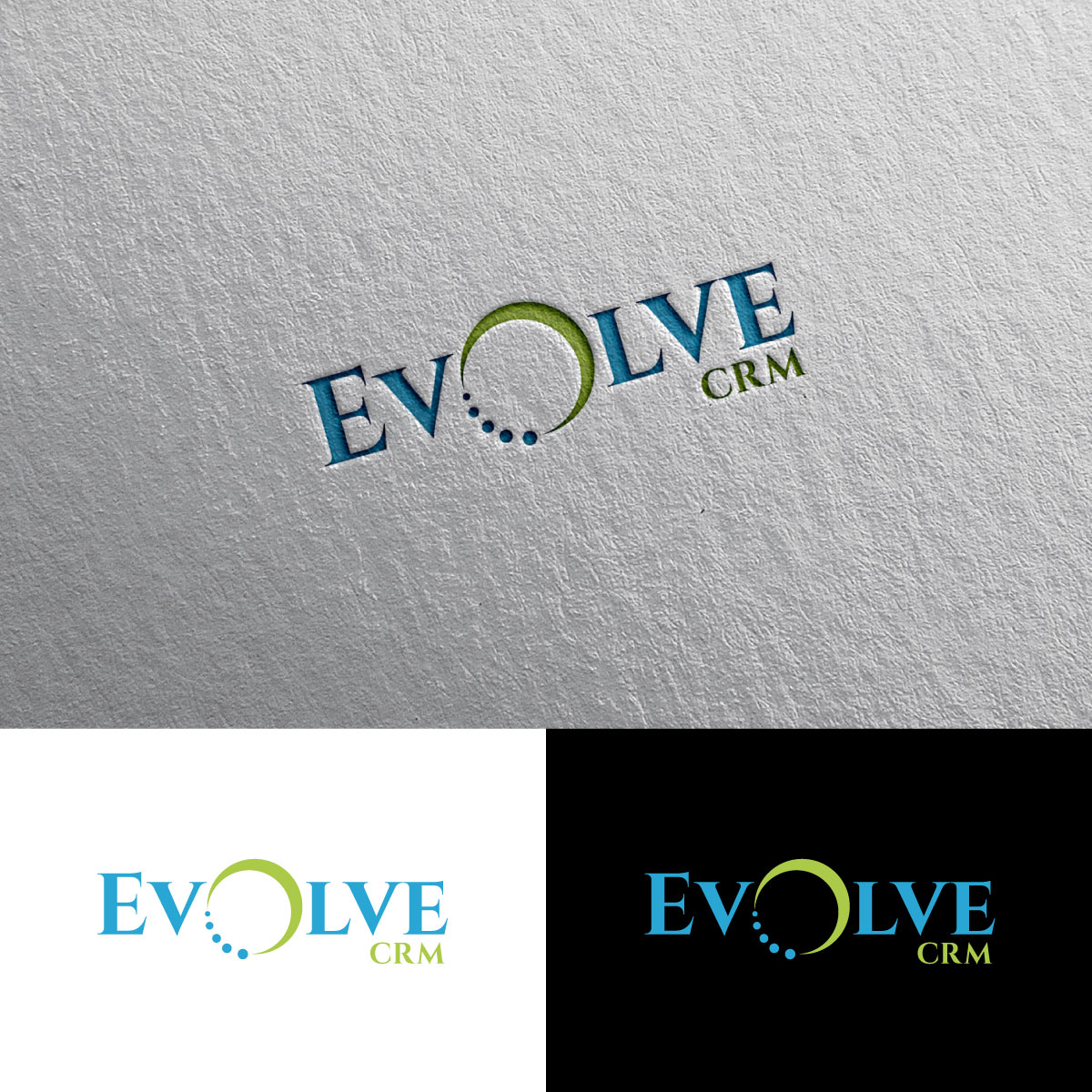 Logo Design by chris Ray for Evolve CRM | Design #30743863