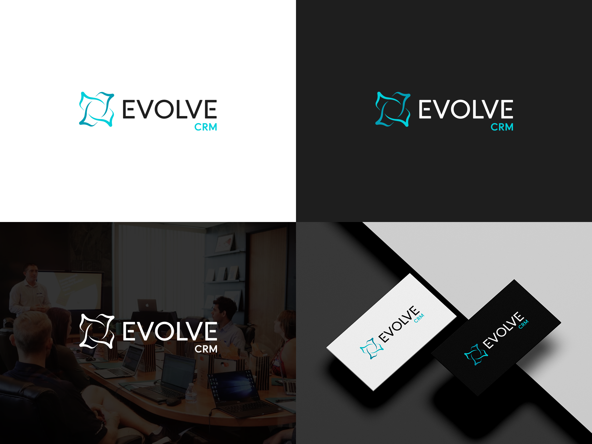 Logo Design by Design.Delight for Evolve CRM | Design #30786311