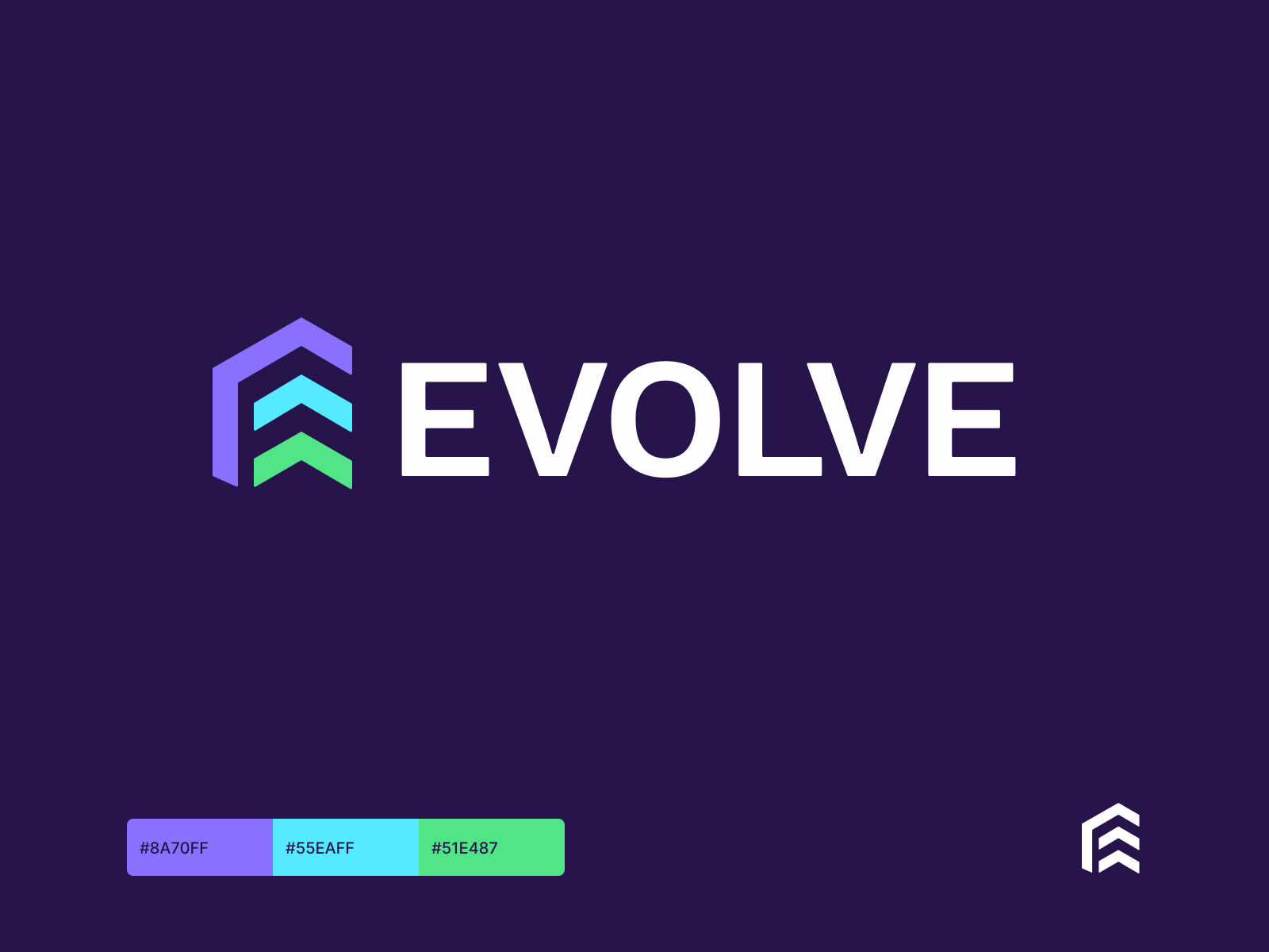 Logo Design by Trazo for Evolve CRM | Design #30744552