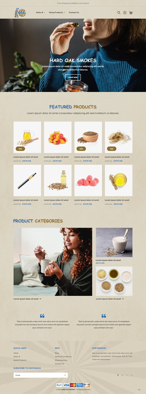 Shopify Design by pb for this project | Design: #30746033