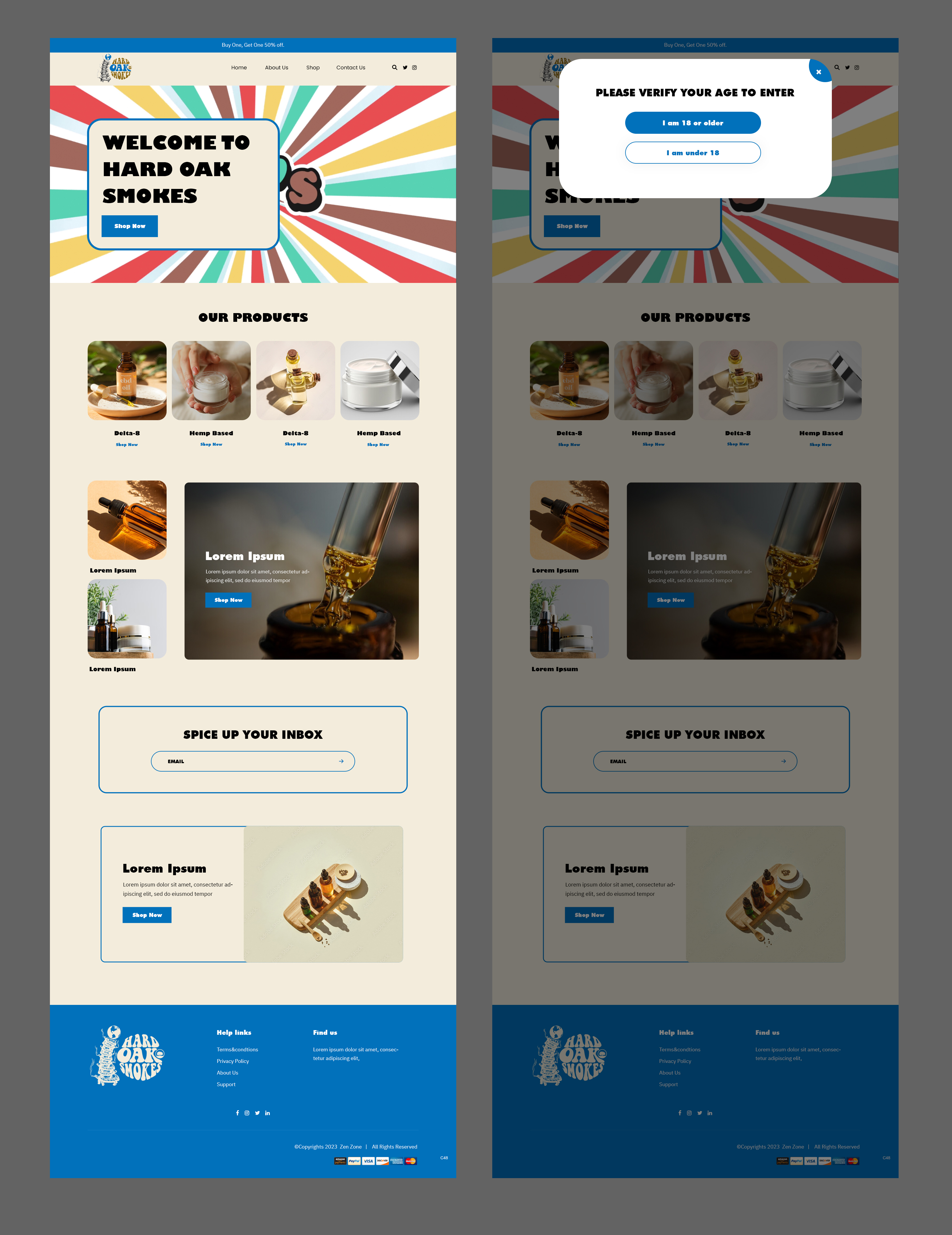 Shopify Design by pb for this project | Design #30746034