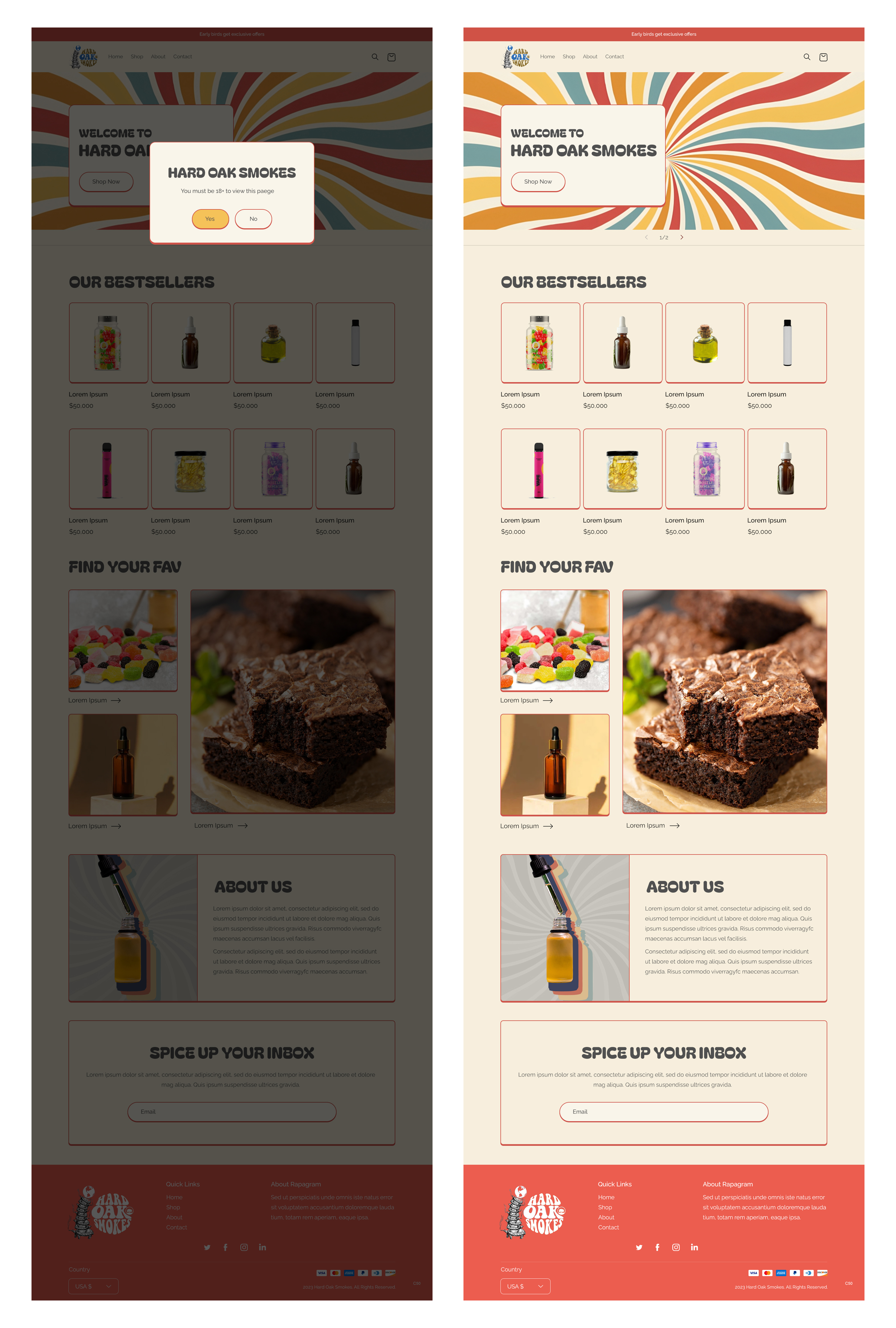 Shopify Design by pb for this project | Design #30752389