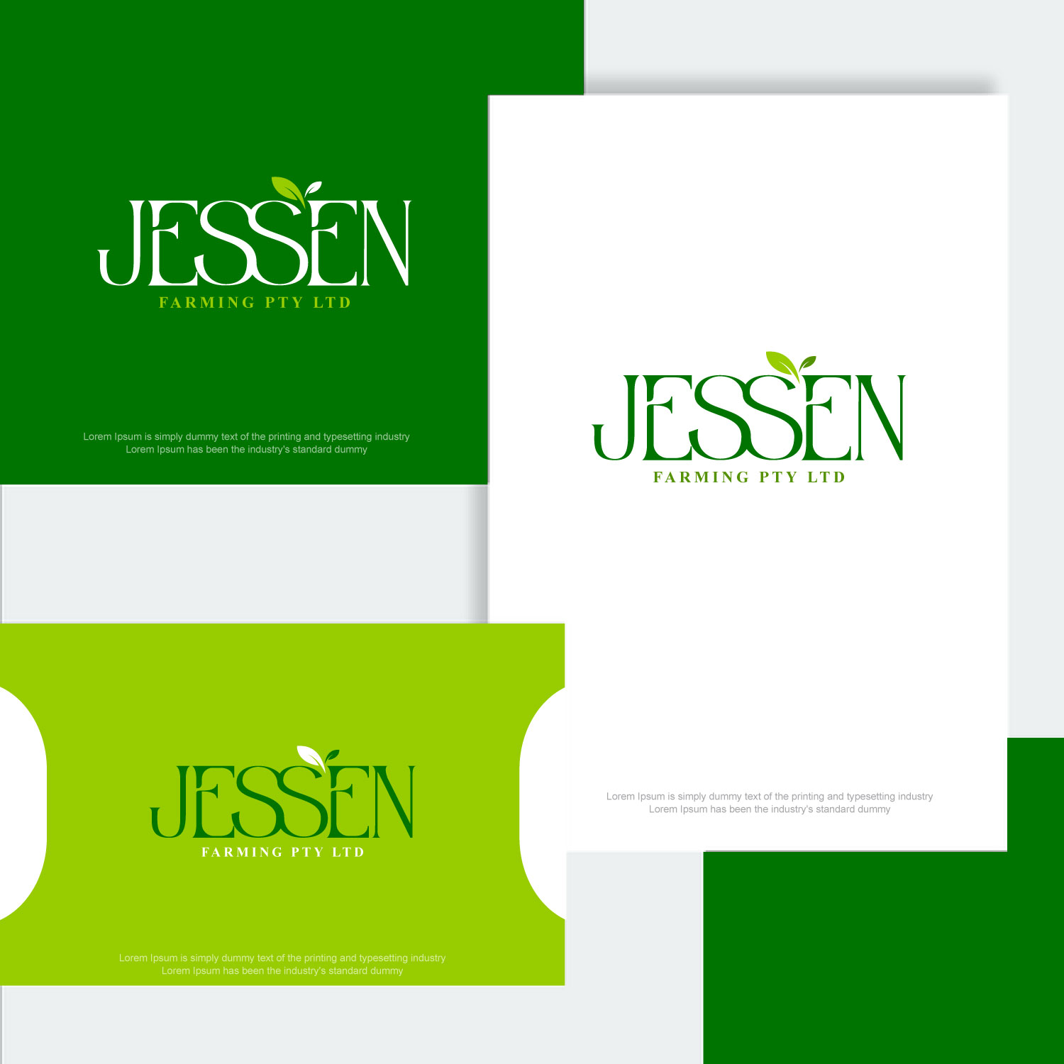 Logo Design by Revolt Team for Jessen Farming Pty Ltd | Design #30744374