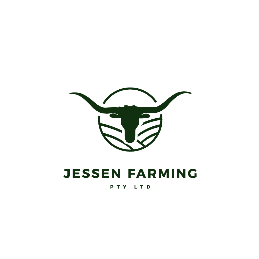 Logo Design by BatJazzStudio for Jessen Farming Pty Ltd | Design #30790330
