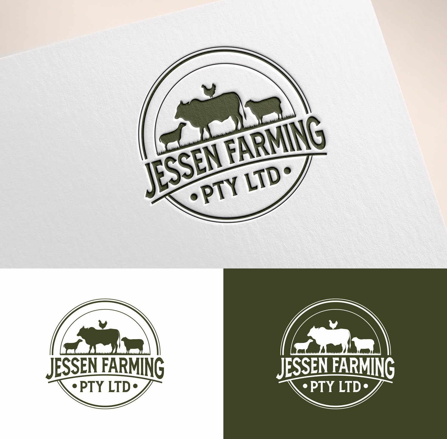 Diseño de Logo por M Art & Design para Jessen Farming Pty Ltd | Diseño #30744072