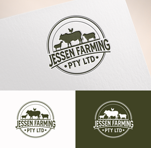 Logo Design by M Art & Design for Jessen Farming Pty Ltd | Design: #30744072