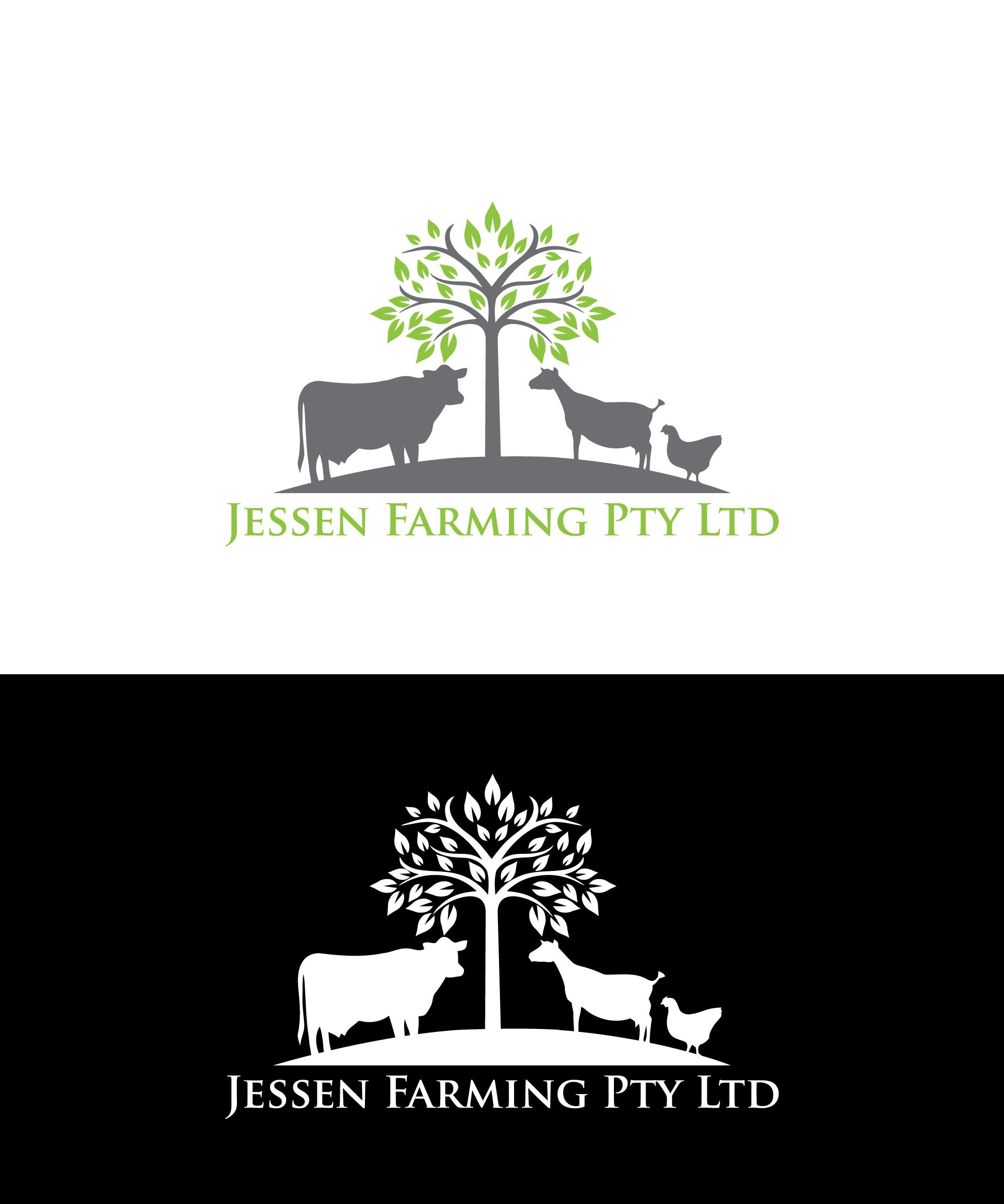 Logo Design by MHP Graphics House for Jessen Farming Pty Ltd | Design #30756608