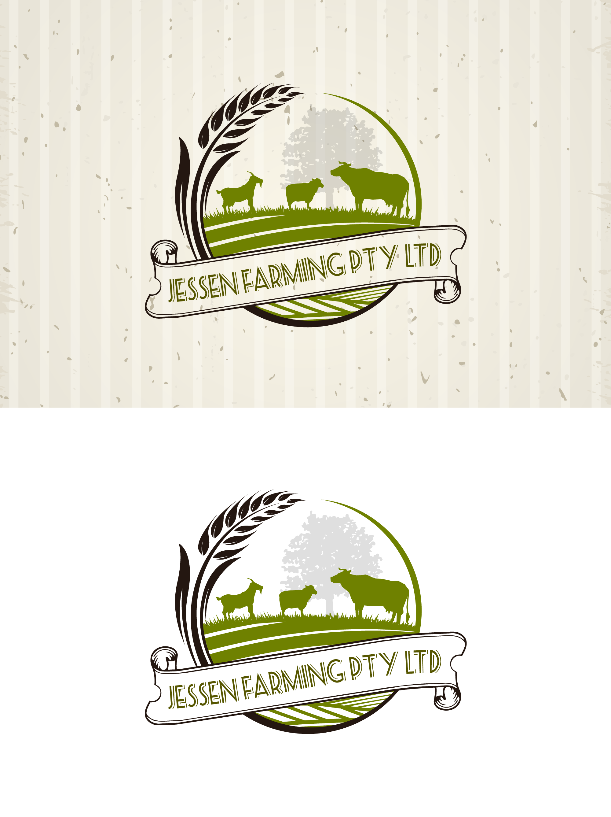 Logo Design by pixel_buzz for Jessen Farming Pty Ltd | Design #30788048