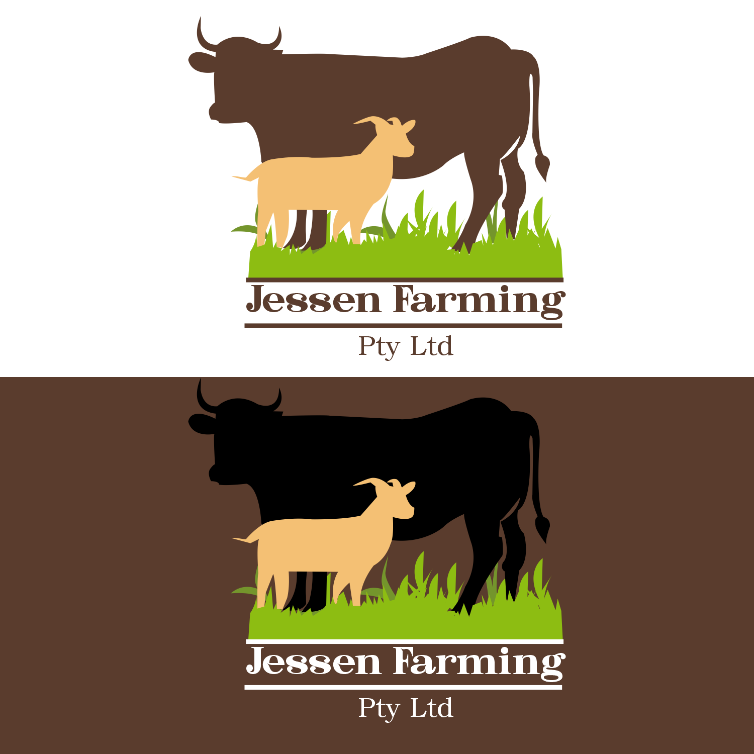 Logo Design by pembalapgelap for Jessen Farming Pty Ltd | Design #30751117
