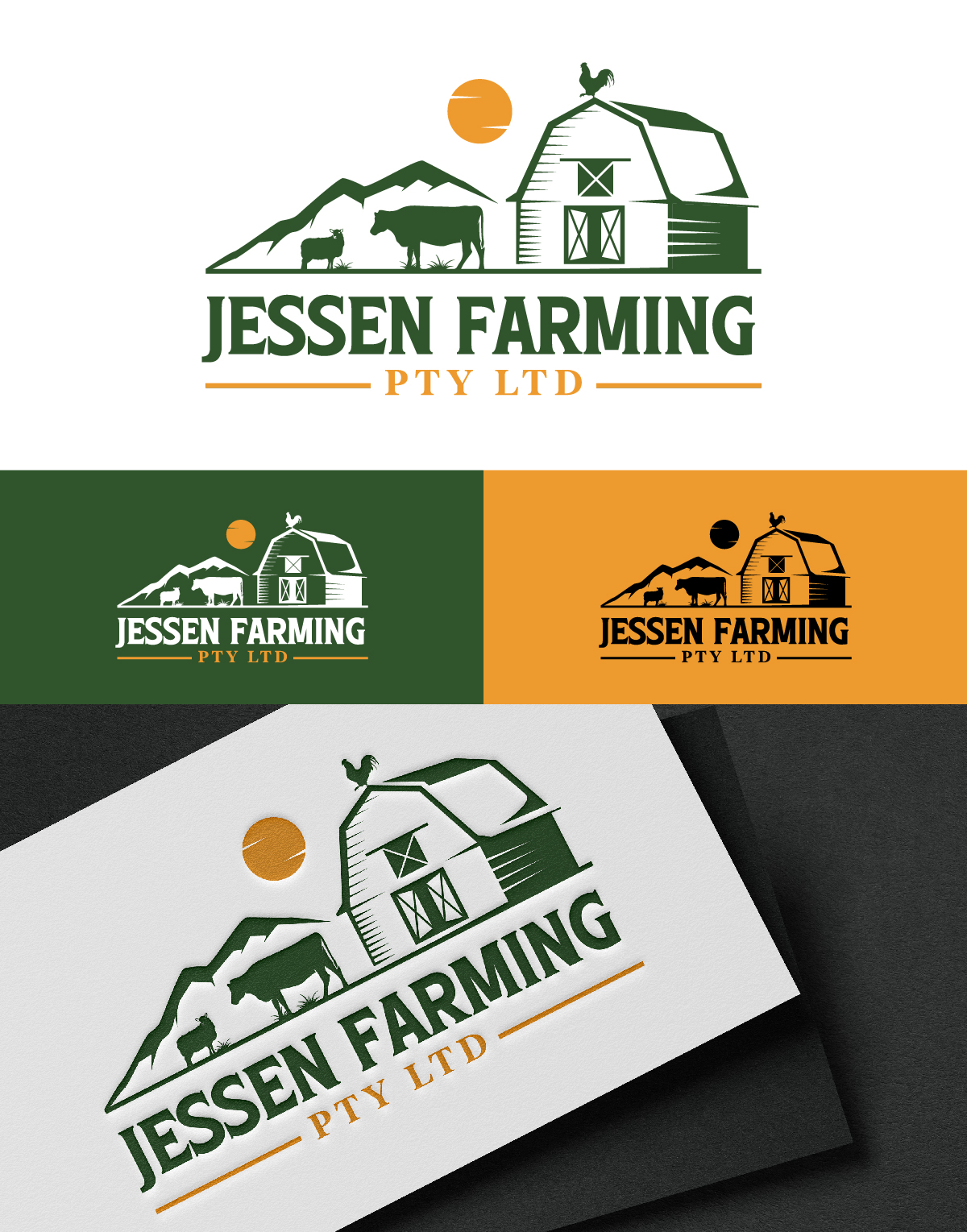 Logo Design by DesignLima for Jessen Farming Pty Ltd | Design #30761125