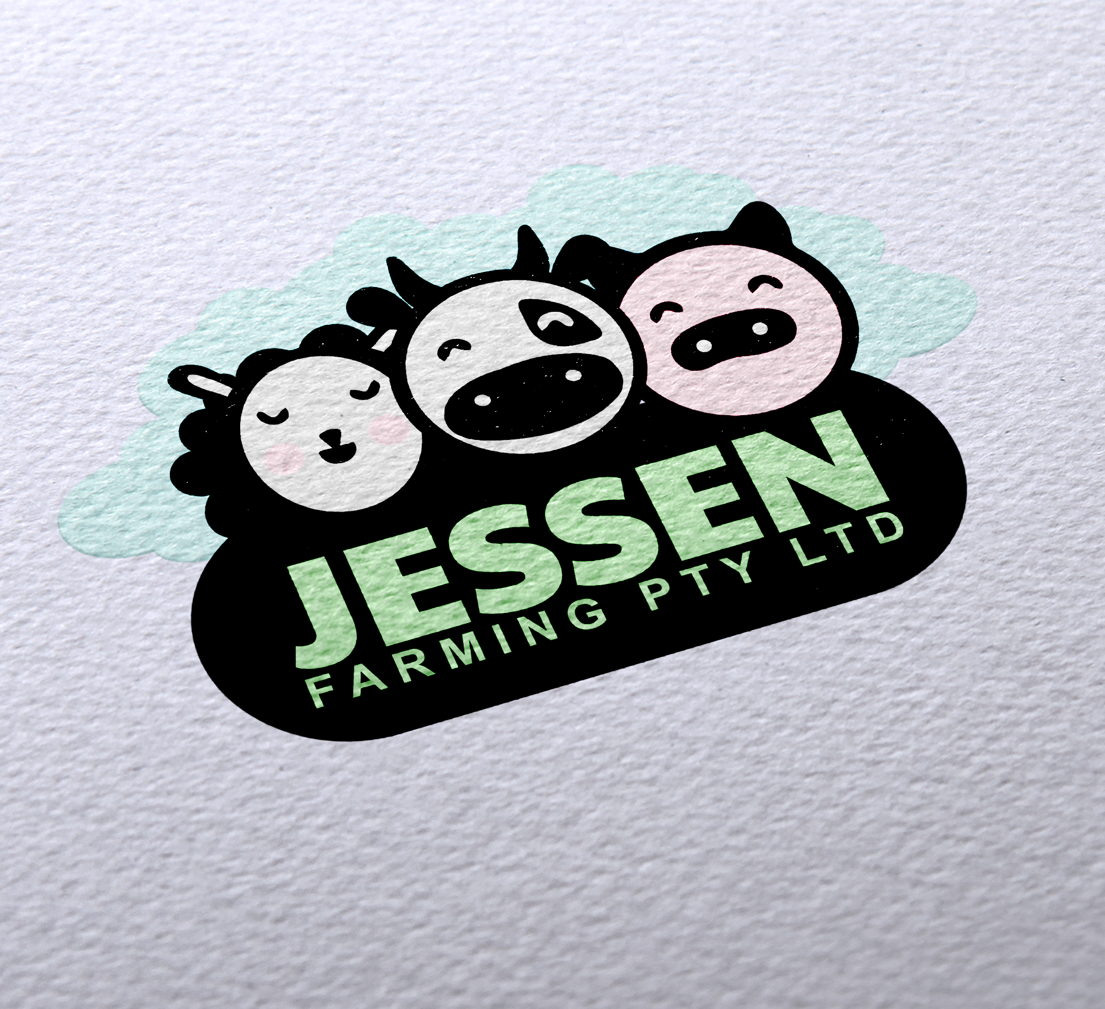 Logo Design by @17crea for Jessen Farming Pty Ltd | Design #30750619