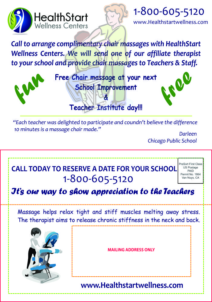 Postcard Design by HollyBlue Studio for HealthStart Wellness | Design #3110386