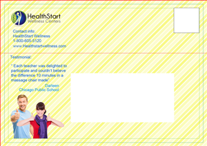 Postcard Design by Parul for HealthStart Wellness | Design: #3103685