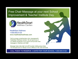 Postcard Design by whitepaper for HealthStart Wellness | Design: #3121766