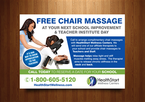 Postcard Design by rkailas for HealthStart Wellness | Design: #3131405