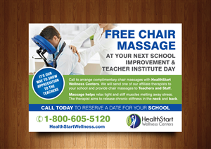 Postcard Design by rkailas for HealthStart Wellness | Design: #3131408
