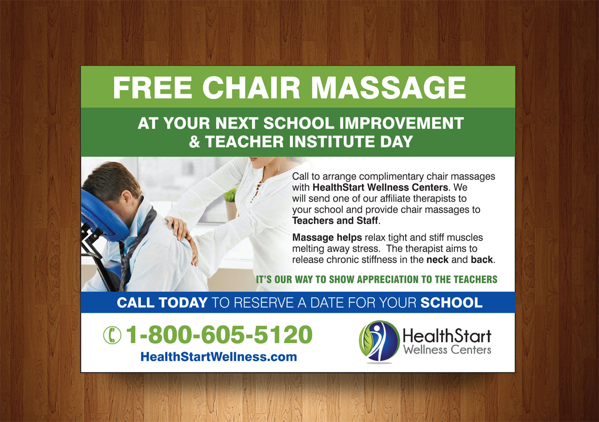 Postcard Design by rkailas for HealthStart Wellness | Design #3150657