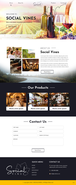 Web Design by pb for this project | Design: #30752249