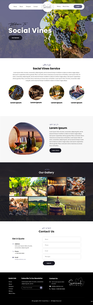 Web Design by pb for this project | Design: #30752252