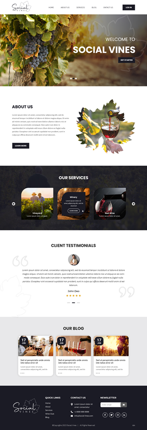 Web Design by pb for this project | Design: #30752258