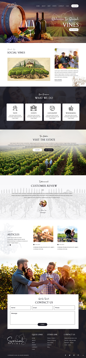 Web Design by pb for this project | Design: #30752259