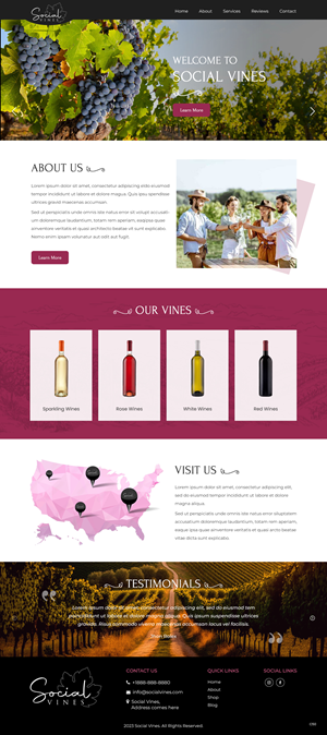 Web Design by pb for this project | Design: #30752260