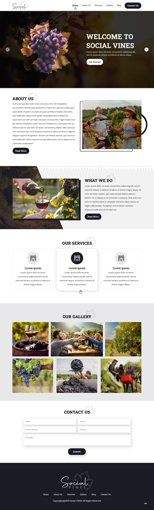 Web Design by pb for this project | Design: #30752268