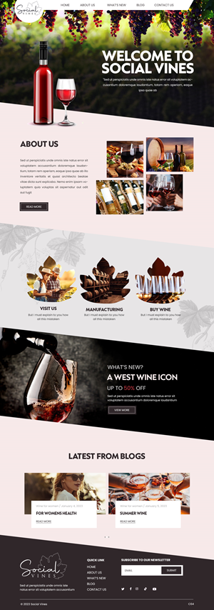 Web Design by pb for this project | Design: #30752269