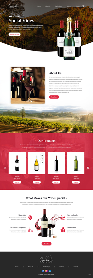 Web Design by pb for this project | Design: #30752270