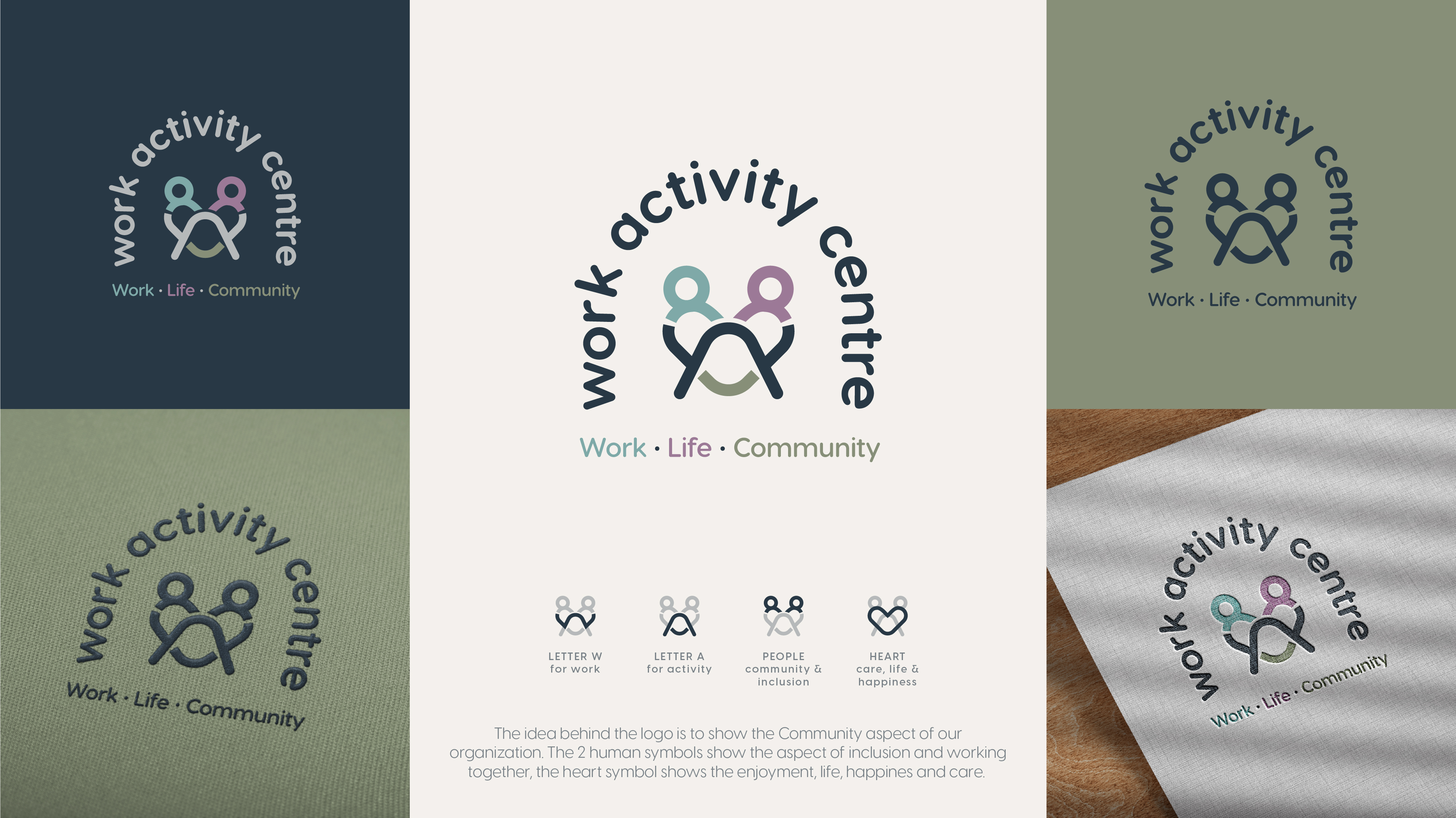Logo Design by Lamber val for Work Activity Center | Design #30757208