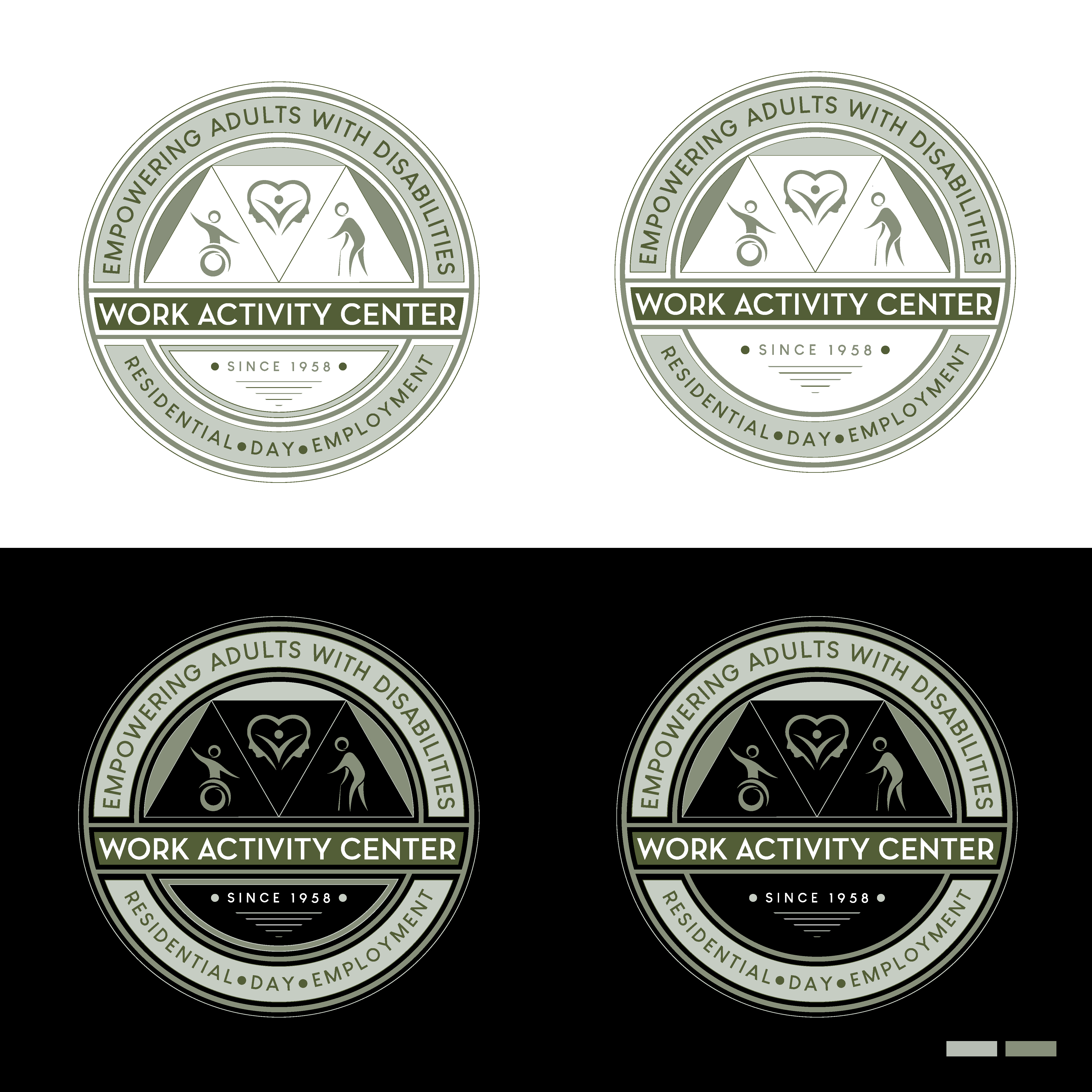 Logo Design by TDAC for Work Activity Center | Design #30774423