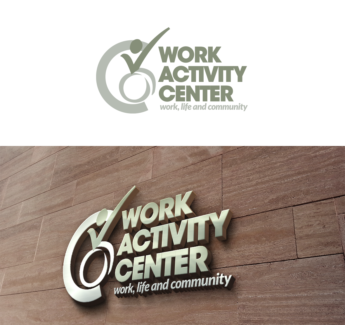 Logo Design by patriciaparadesign for Work Activity Center | Design #30789530