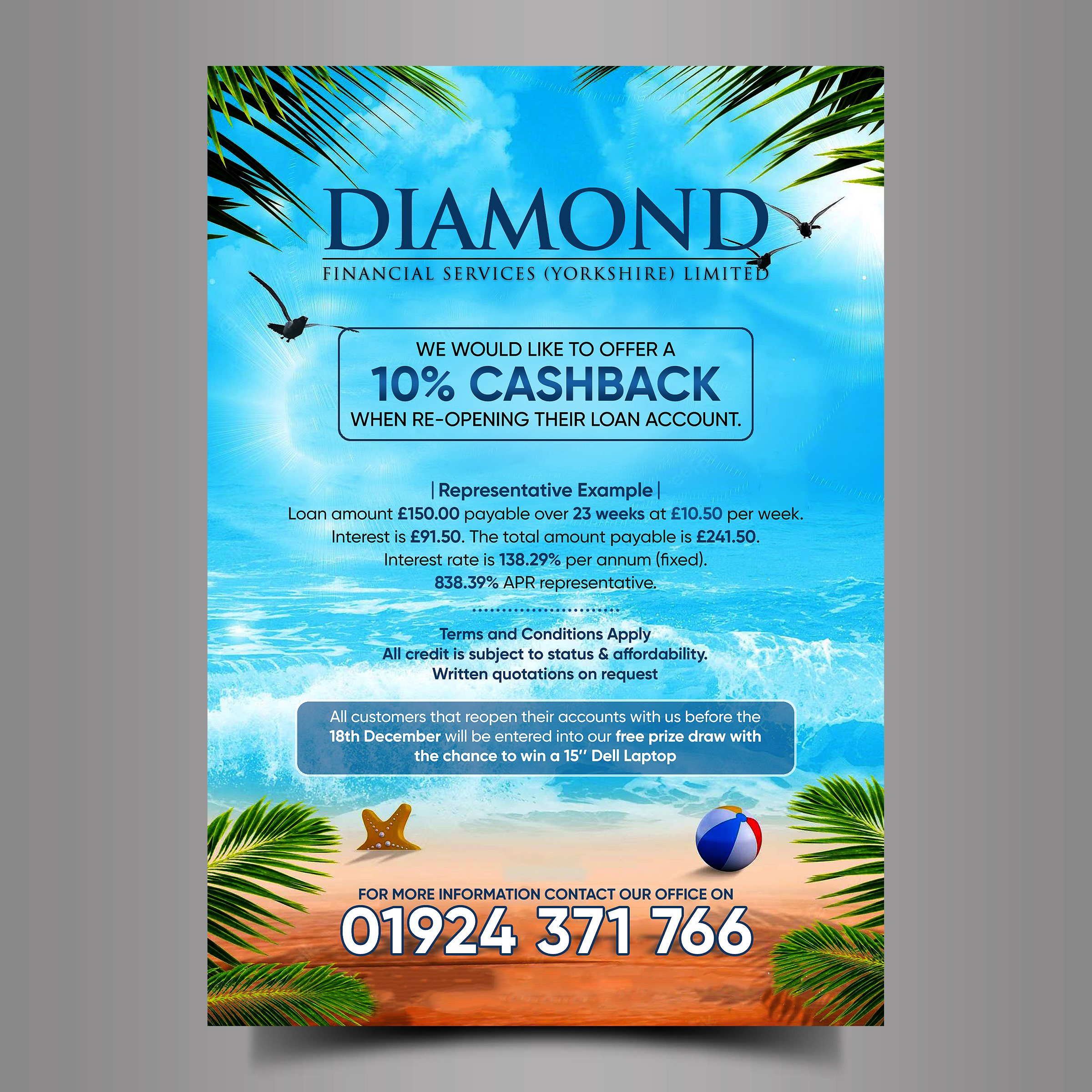 Flyer Design by Designers Hub for Diamond Financial Services (Yorkshire) Ltd | Design #30763989