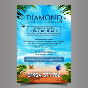 Flyer-Design von Designers Hub für Diamond Financial Services (Yorkshire) Ltd | Design: #30763989
