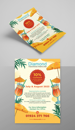 Flyer-Design von KreativeMadz für Diamond Financial Services (Yorkshire) Ltd | Design: #30762304