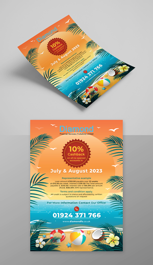 Flyer-Design von KreativeMadz für Diamond Financial Services (Yorkshire) Ltd | Design: #30762634
