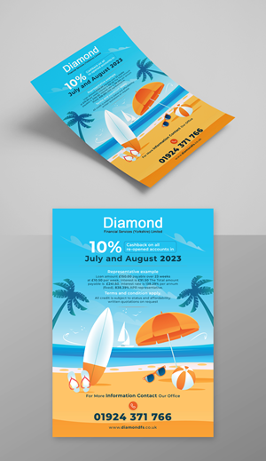 Flyer-Design von KreativeMadz für Diamond Financial Services (Yorkshire) Ltd | Design: #30763131