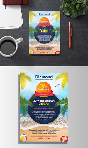 Design de Flyer par KreativeMadz pour Diamond Financial Services (Yorkshire) Ltd | Design : #30769479