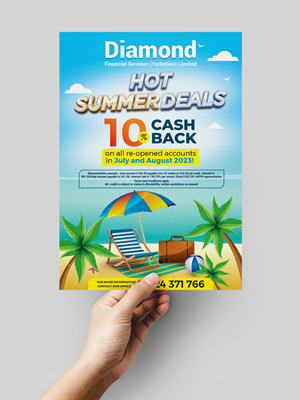 Flyer Design by Sampa Duari for Diamond Financial Services (Yorkshire) Ltd | Design #30748626