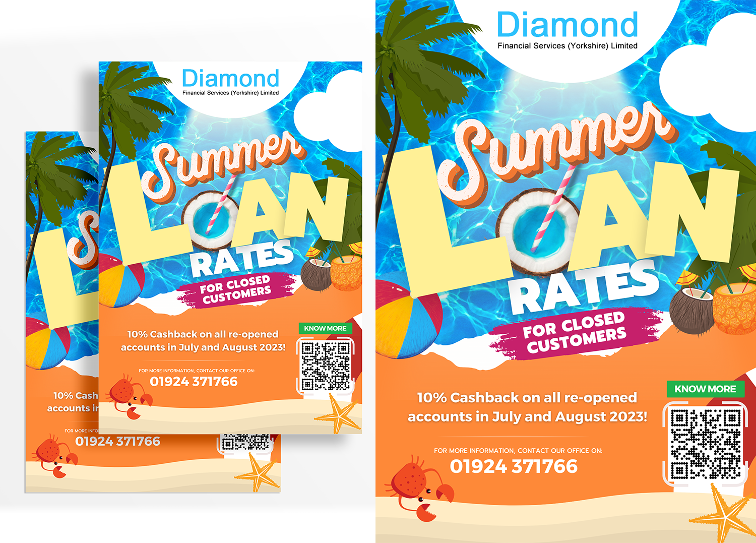 Flyer Design by AP Creatives for Diamond Financial Services (Yorkshire) Ltd | Design #30748789