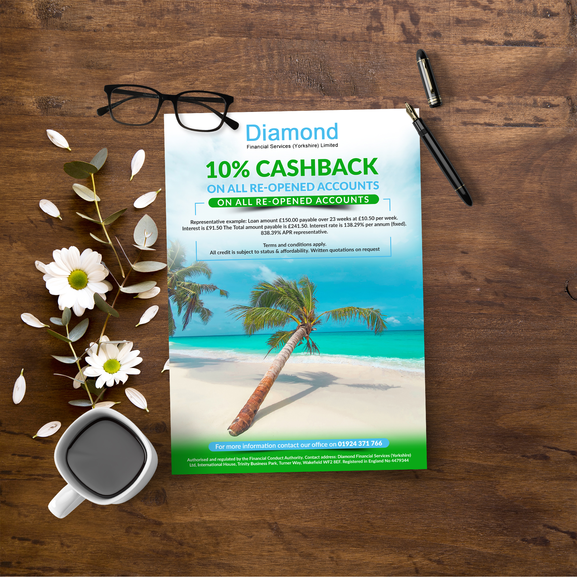 Flyer Design by Sun Creative for Diamond Financial Services (Yorkshire) Ltd | Design #30757190