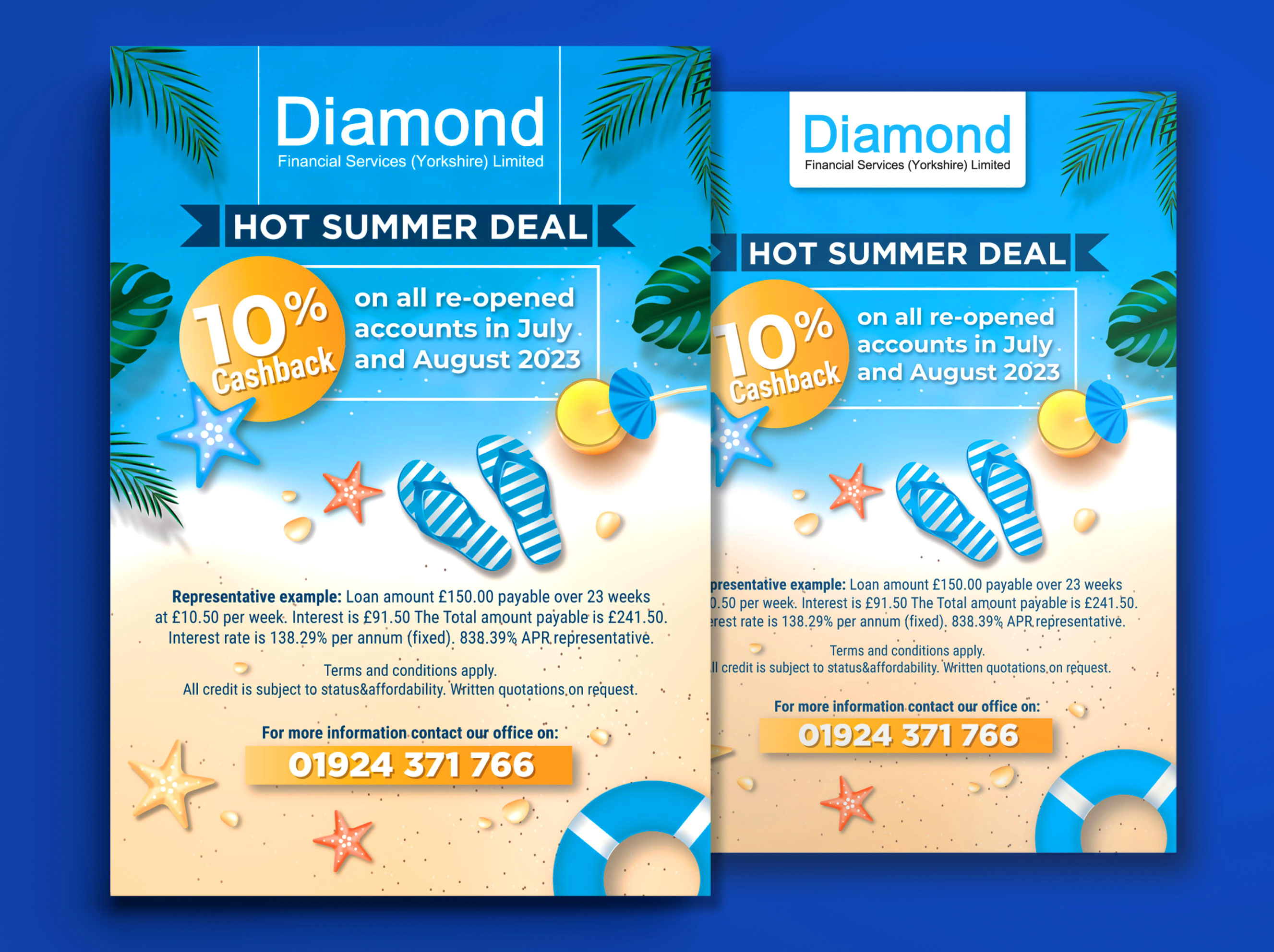 Flyer-Design von Serafinloremipsum für Diamond Financial Services (Yorkshire) Ltd | Design #30779579