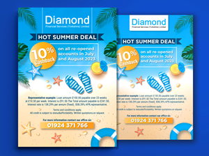 Design de Flyer par Serafinloremipsum pour Diamond Financial Services (Yorkshire) Ltd | Design : #30779579