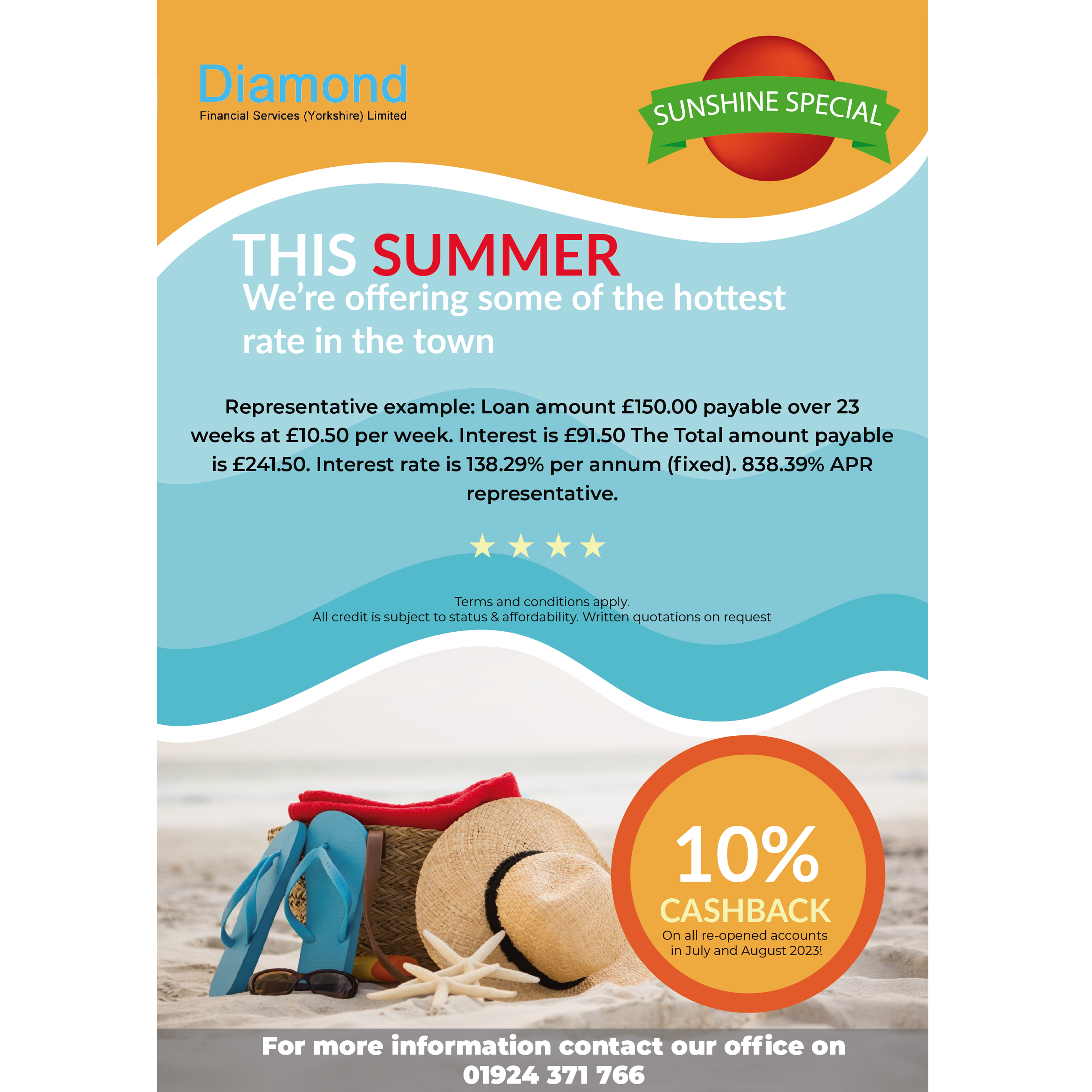 Flyer Design by Swesthick for Diamond Financial Services (Yorkshire) Ltd | Design #30750248