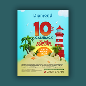 Design de Flyer par debdesign pour Diamond Financial Services (Yorkshire) Ltd | Design : #30761977