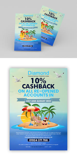 Design de Flyer par debdesign pour Diamond Financial Services (Yorkshire) Ltd | Design : #30764297