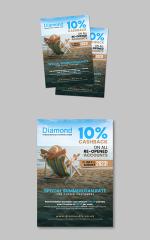 Design de Flyer par debdesign pour Diamond Financial Services (Yorkshire) Ltd | Design : #30766108