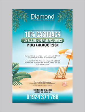 Flyer-Design von 3Guys für Diamond Financial Services (Yorkshire) Ltd | Design: #30747031